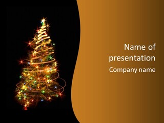 Xmas Tree PowerPoint Template