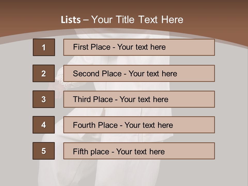 Chinese Elderly Performing Tai Chi Isolated PowerPoint Template