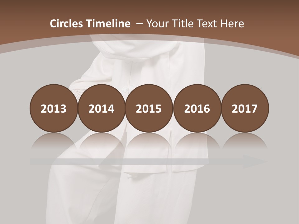 Chinese Elderly Performing Tai Chi Isolated PowerPoint Template