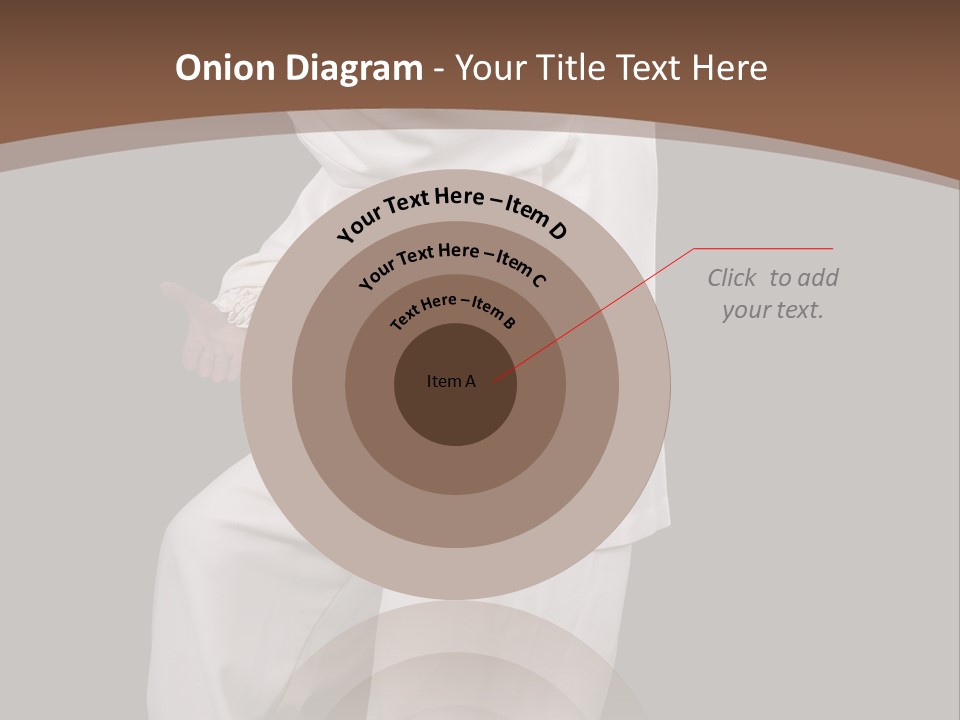 Chinese Elderly Performing Tai Chi Isolated PowerPoint Template