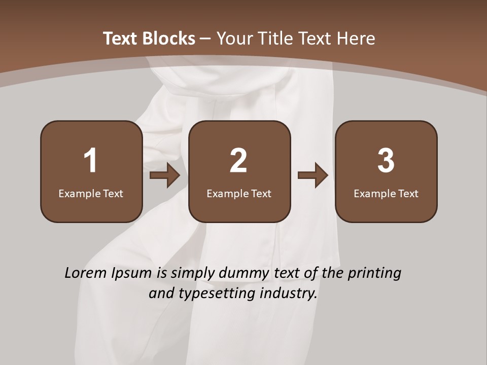 Chinese Elderly Performing Tai Chi Isolated PowerPoint Template