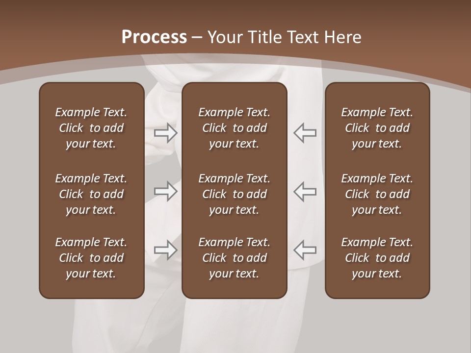 Chinese Elderly Performing Tai Chi Isolated PowerPoint Template