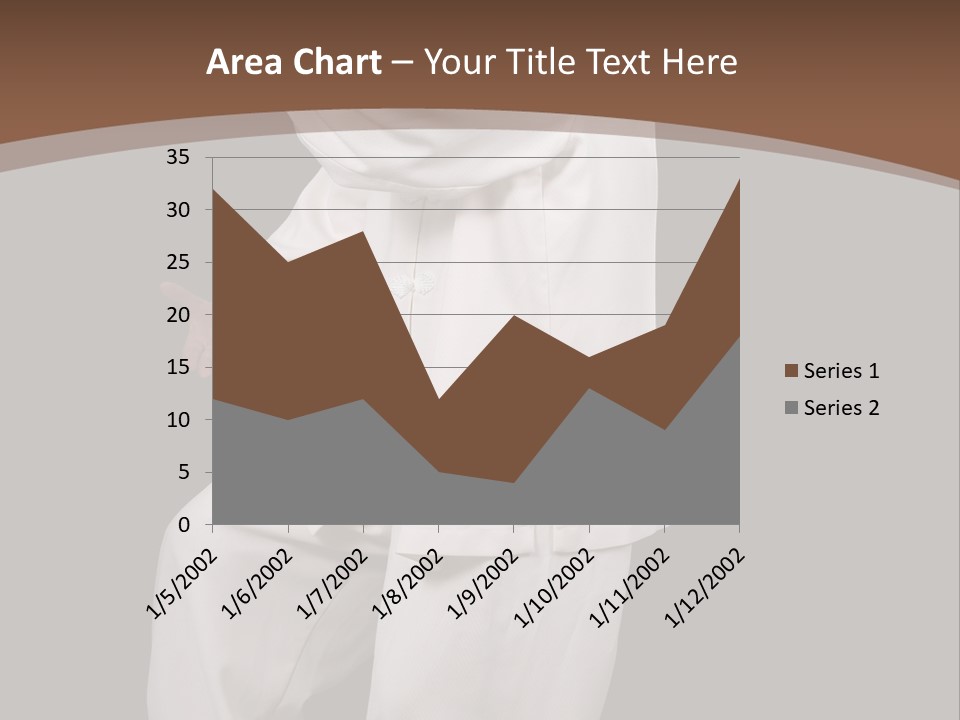 Chinese Elderly Performing Tai Chi Isolated PowerPoint Template