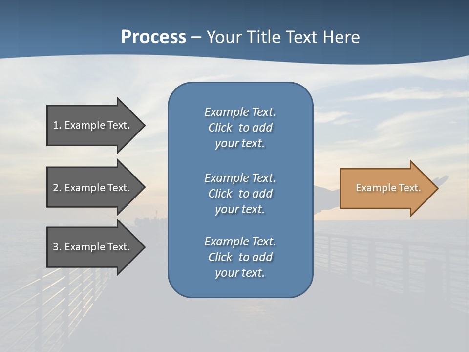 A Seagull Flies Over A Fishing Pier At Sunset In Hermosa Beach,California PowerPoint Template