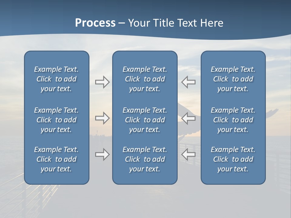 A Seagull Flies Over A Fishing Pier At Sunset In Hermosa Beach,California PowerPoint Template