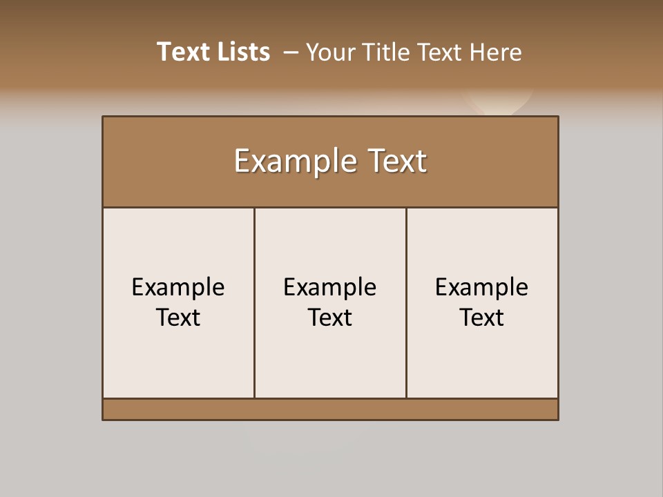 A Conceptual Keyhole And Rays - 3D Render PowerPoint Template