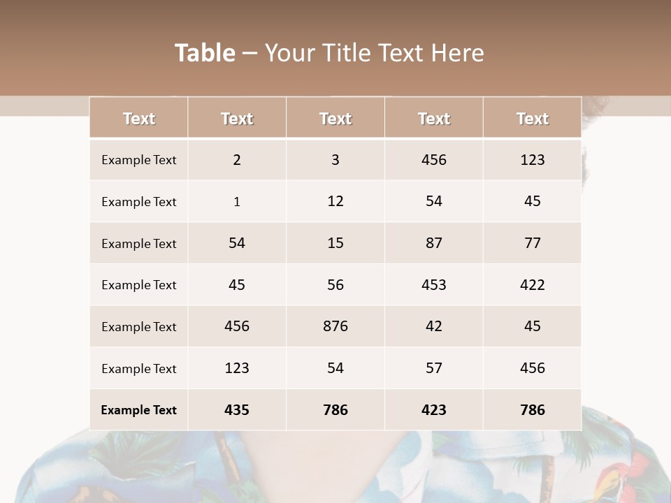 A Young Boy Wearing A Hat And Sunglasses PowerPoint Template