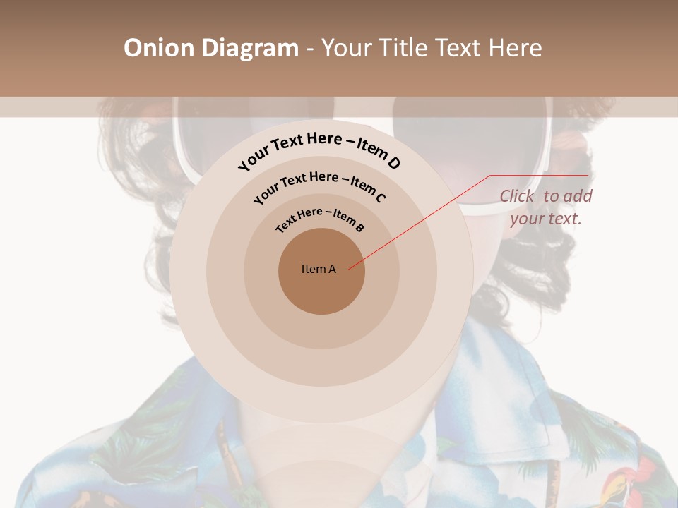 A Young Boy Wearing A Hat And Sunglasses PowerPoint Template