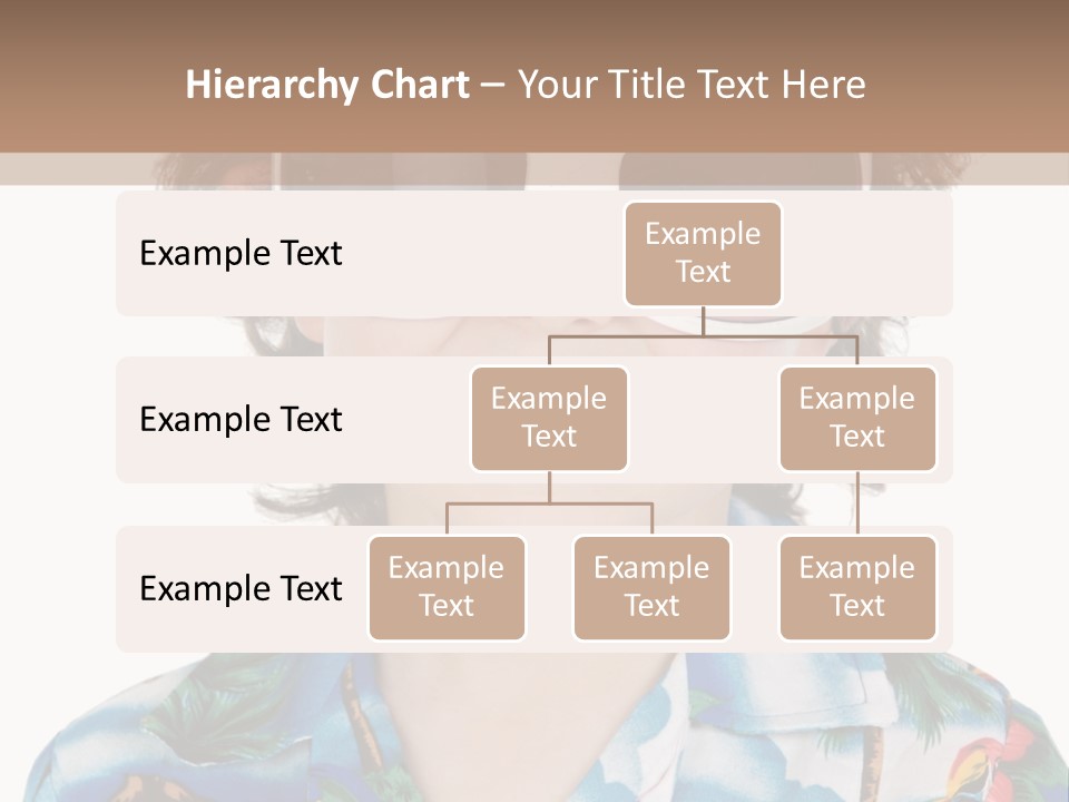 A Young Boy Wearing A Hat And Sunglasses PowerPoint Template