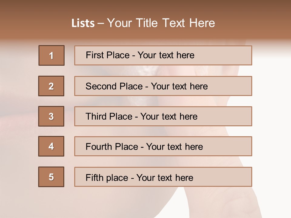 Woman Applies Moisturizer Onto Face PowerPoint Template
