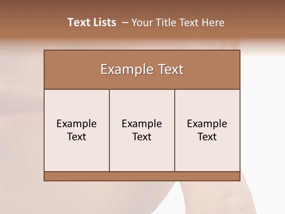 Woman Applies Moisturizer Onto Face PowerPoint Template