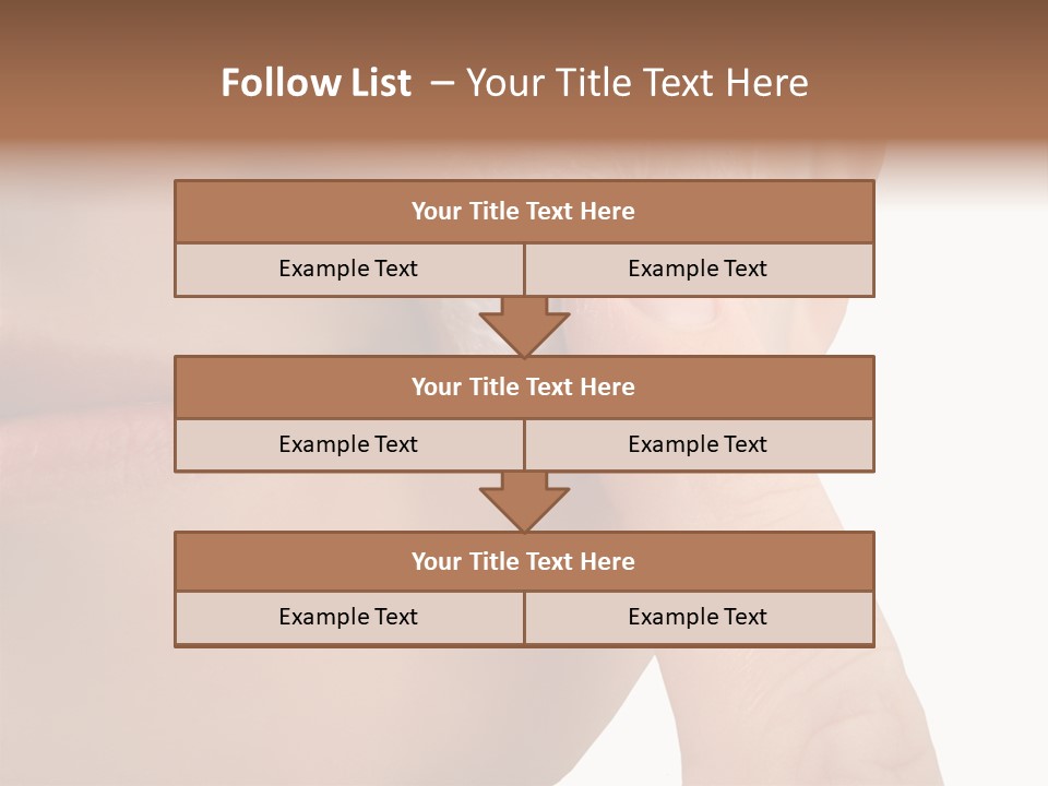 Woman Applies Moisturizer Onto Face PowerPoint Template