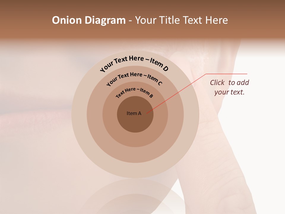 Woman Applies Moisturizer Onto Face PowerPoint Template