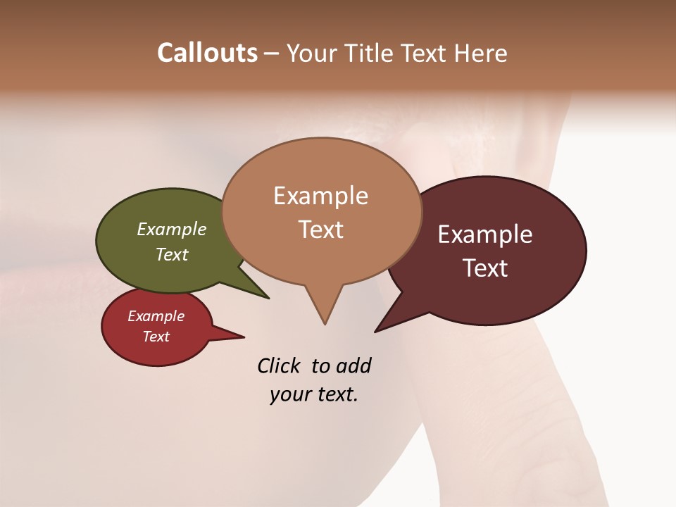 Woman Applies Moisturizer Onto Face PowerPoint Template