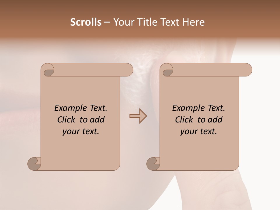 Woman Applies Moisturizer Onto Face PowerPoint Template