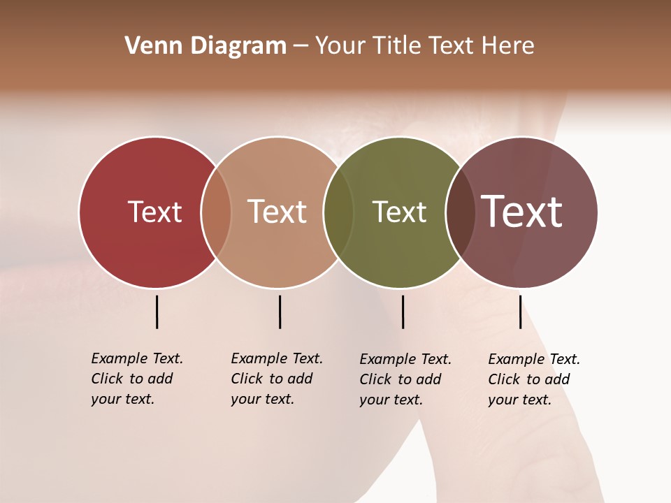 Woman Applies Moisturizer Onto Face PowerPoint Template