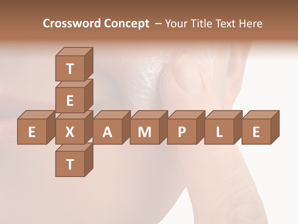 Woman Applies Moisturizer Onto Face PowerPoint Template