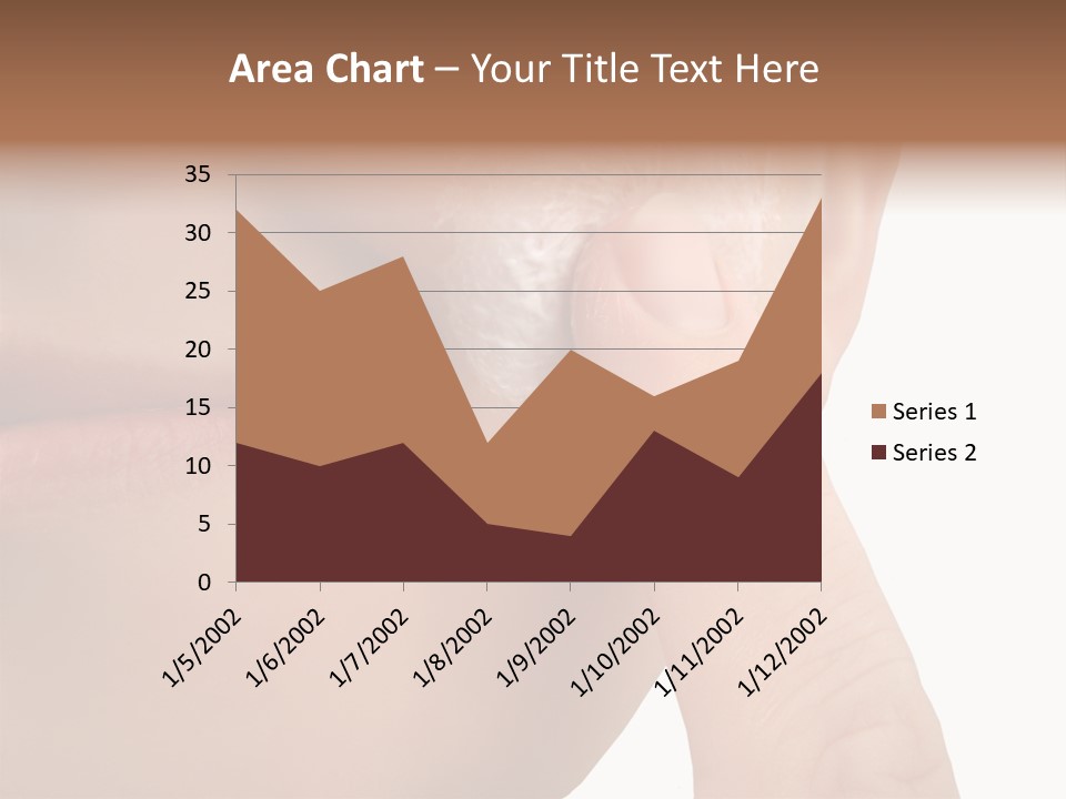 Woman Applies Moisturizer Onto Face PowerPoint Template