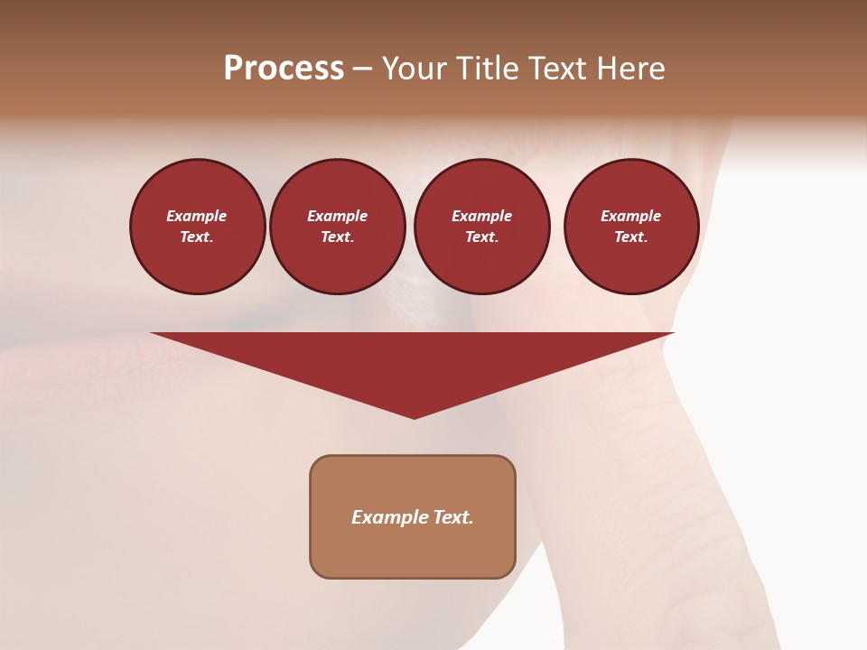 Woman Applies Moisturizer Onto Face PowerPoint Template