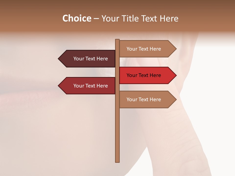 Woman Applies Moisturizer Onto Face PowerPoint Template