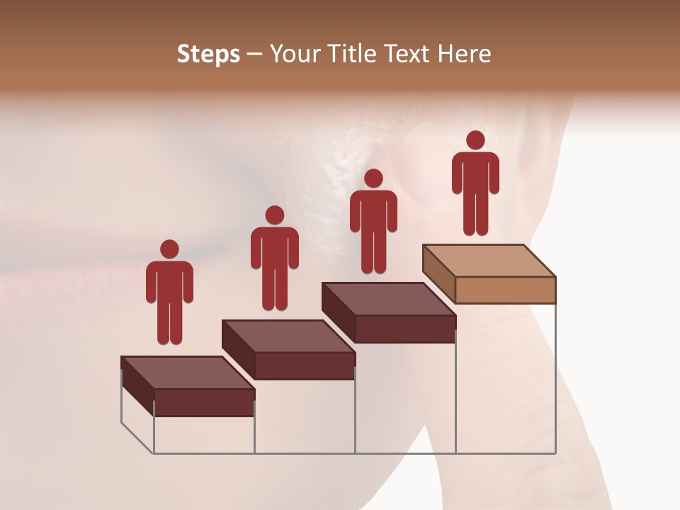 Woman Applies Moisturizer Onto Face PowerPoint Template