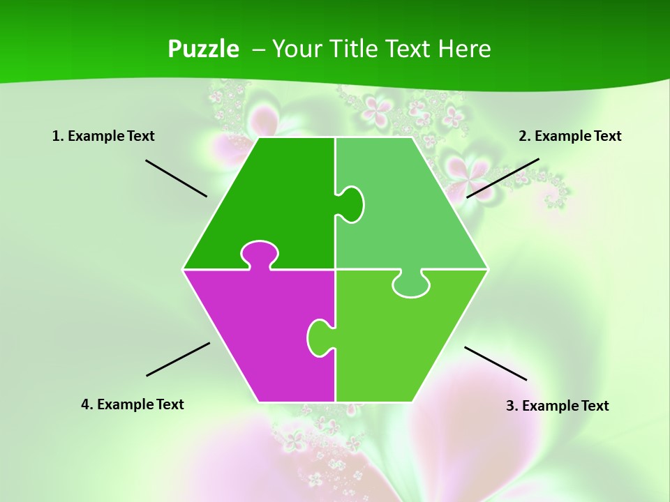 Flower-Bed PowerPoint Template