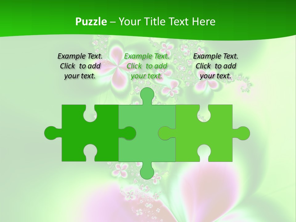 Flower-Bed PowerPoint Template