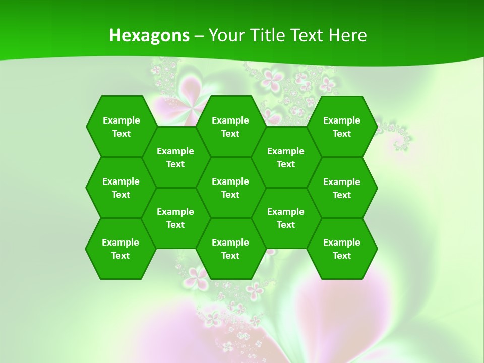 Flower-Bed PowerPoint Template