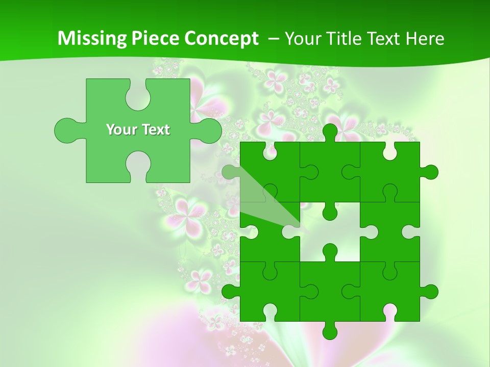 Flower-Bed PowerPoint Template