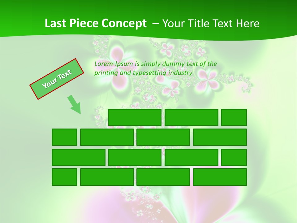 Flower-Bed PowerPoint Template