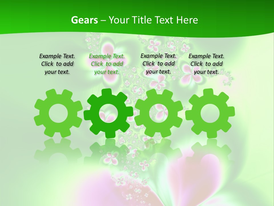 Flower-Bed PowerPoint Template