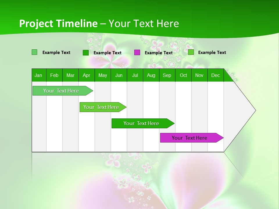 Flower-Bed PowerPoint Template