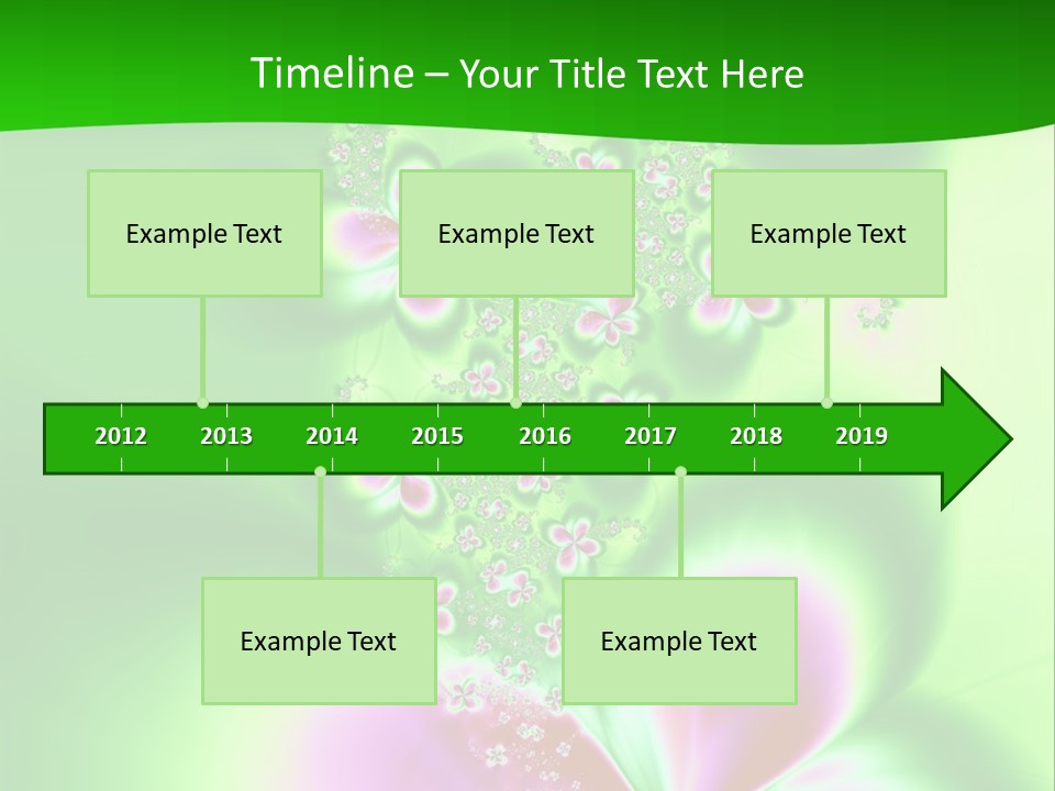 Flower-Bed PowerPoint Template