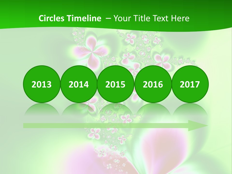 Flower-Bed PowerPoint Template