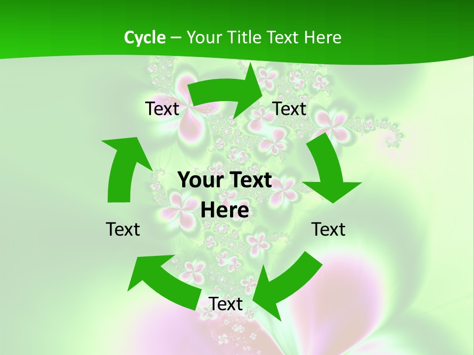 Flower-Bed PowerPoint Template