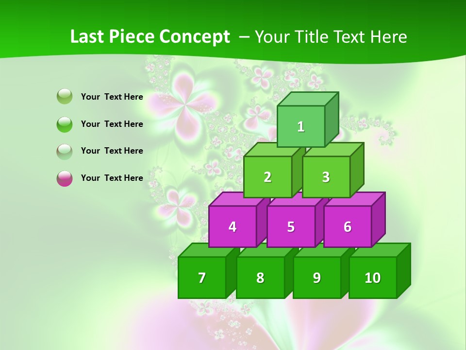 Flower-Bed PowerPoint Template
