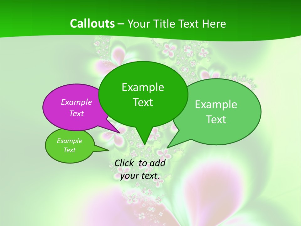 Flower-Bed PowerPoint Template