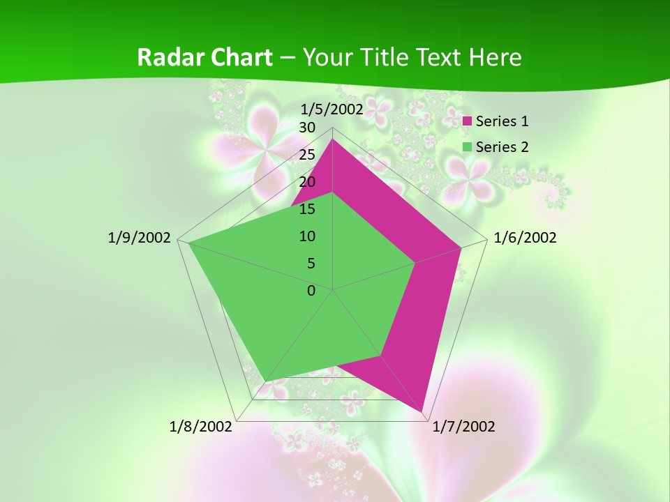 Flower-Bed PowerPoint Template