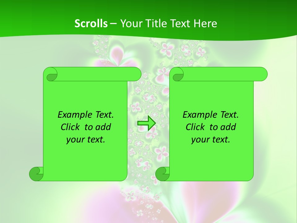 Flower-Bed PowerPoint Template