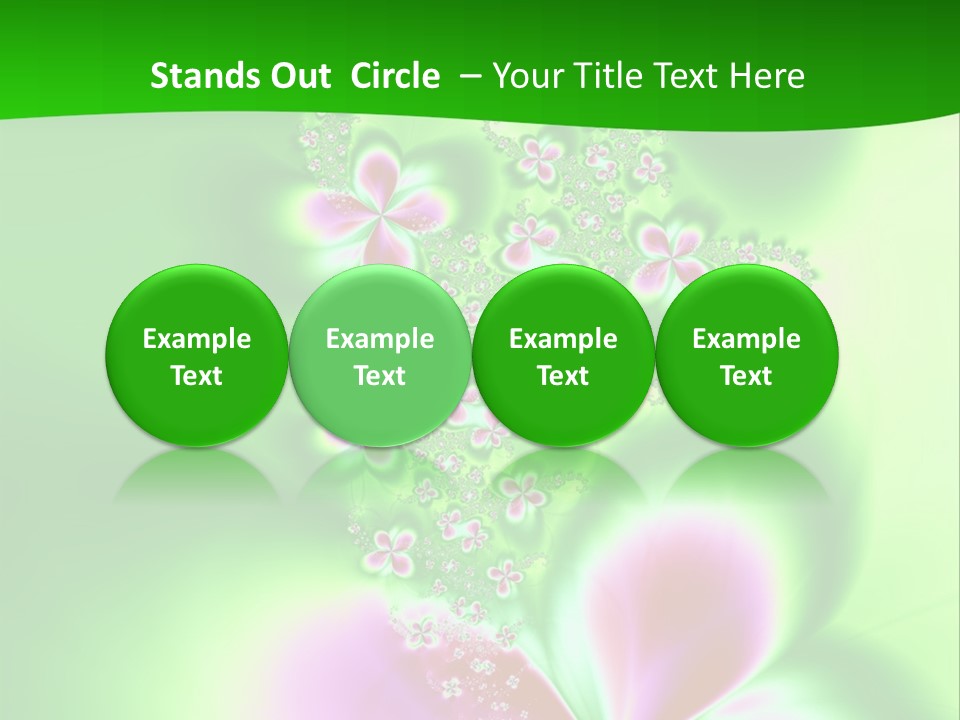 Flower-Bed PowerPoint Template