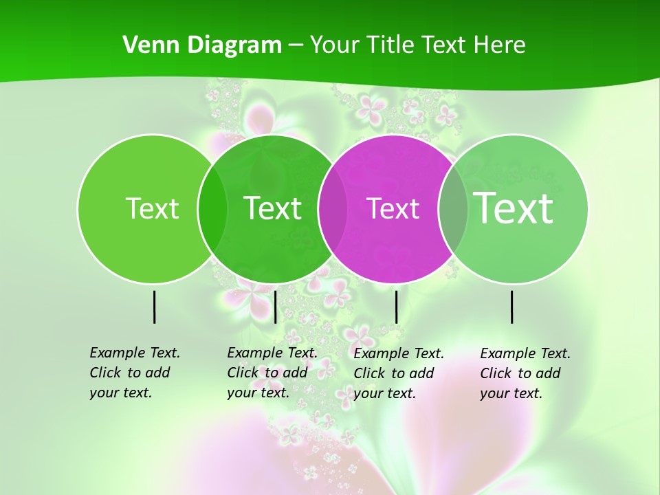 Flower-Bed PowerPoint Template