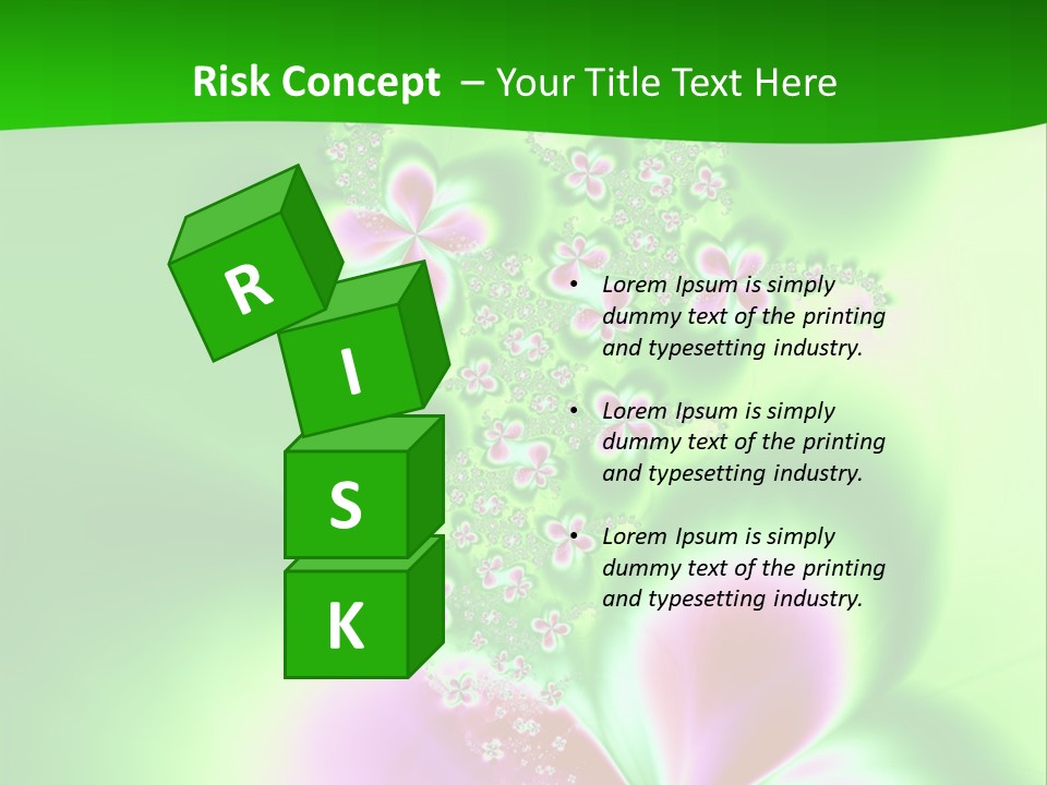 Flower-Bed PowerPoint Template