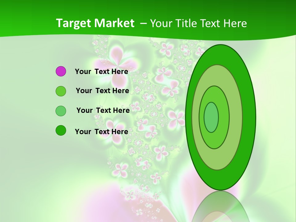 Flower-Bed PowerPoint Template