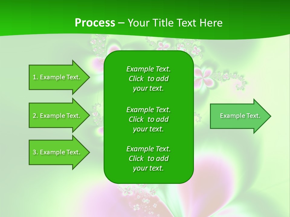 Flower-Bed PowerPoint Template