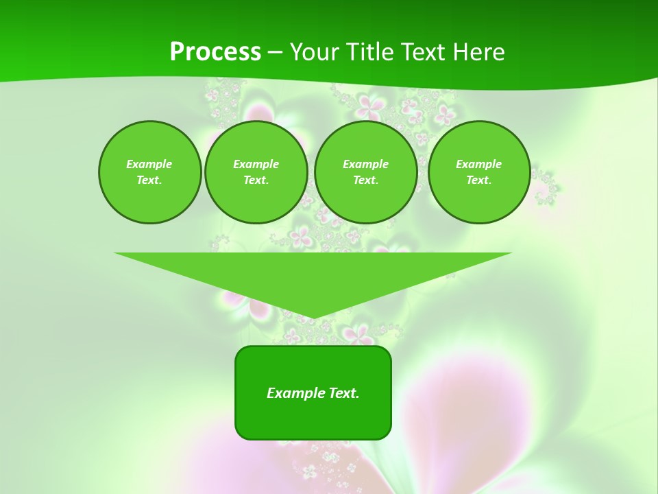 Flower-Bed PowerPoint Template