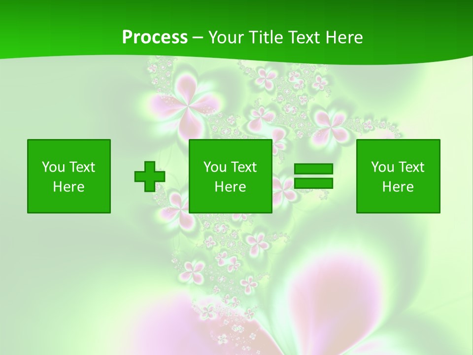 Flower-Bed PowerPoint Template