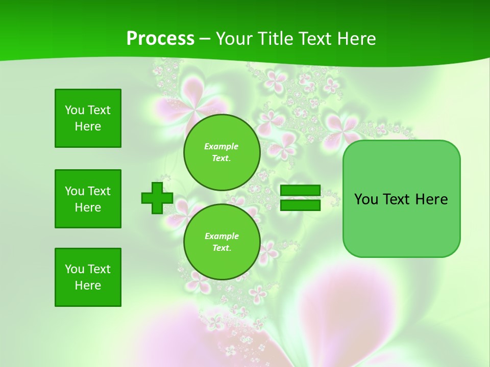 Flower-Bed PowerPoint Template