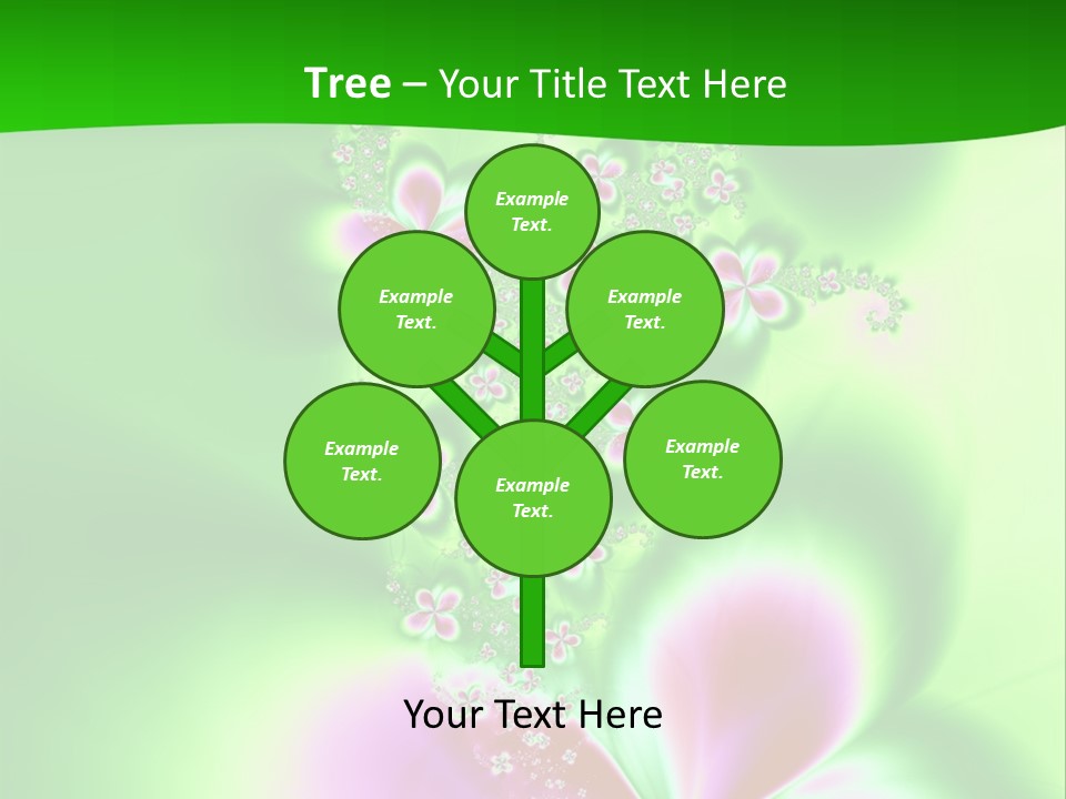 Flower-Bed PowerPoint Template