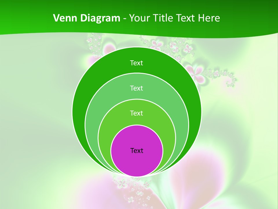 Flower-Bed PowerPoint Template