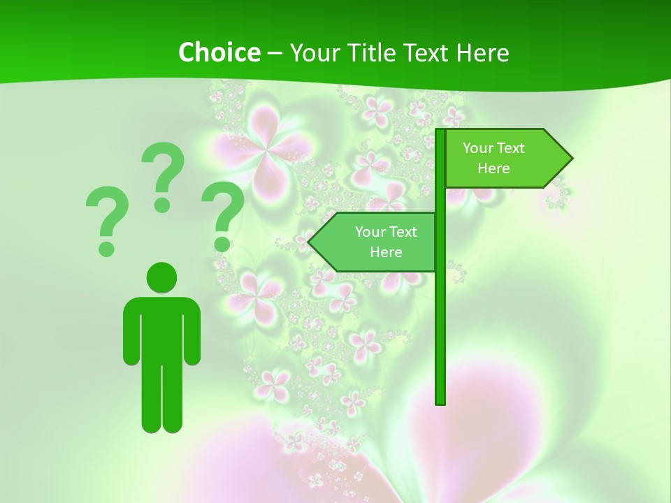 Flower-Bed PowerPoint Template